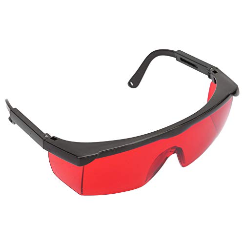 Hyuduo PC Laser-Augenschutzbrille Sicherheits-Anti-Laser-Brille mit Etui(rot) Schutzbrille von Hyuduo