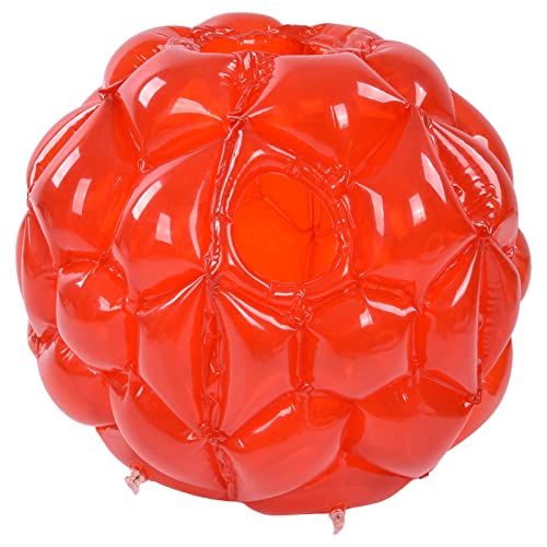Hztyyier Aufblasbarer Stoßball, 23,6 Zoll, Faltbarer, Tragbarer Körperblasenball mit PVC-Material für Outdoor-Aktivitäten für und Erwachsene von Hztyyier