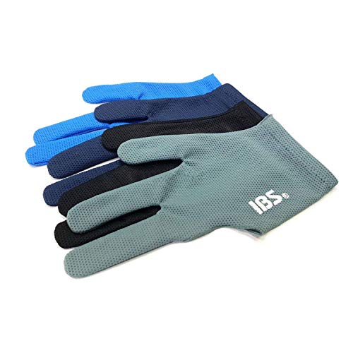 IBS Three Fingers Billard-Handschuh, Snooker-Queue, professionell, kühles Netzgewebe, 4 Farben von IBS