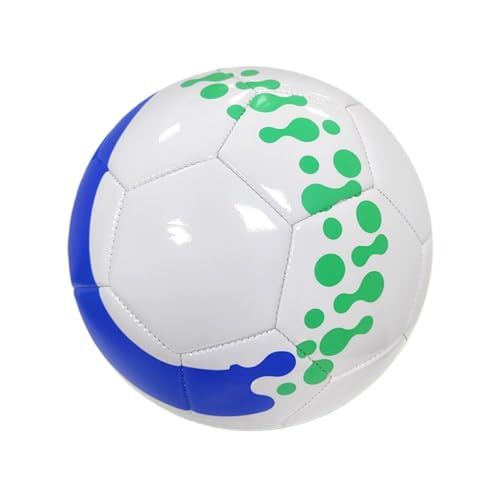 ICDKOYK Offizieller Gummi Fußball der Größe 5 mit hervorragender Haltbarkeit. Professioneller Fußball mit hervorragender Innenelastizität von ICDKOYK