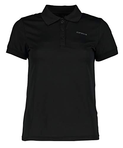 ICEPEAK Poloshirt für Damen Bayard, schwarz, S von ICEPEAK