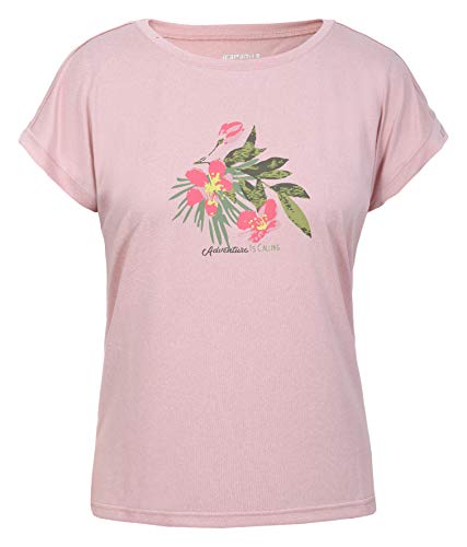 ICEPEAK T-Shirt für Damen BOWDLE, rosenrot, XL von ICEPEAK