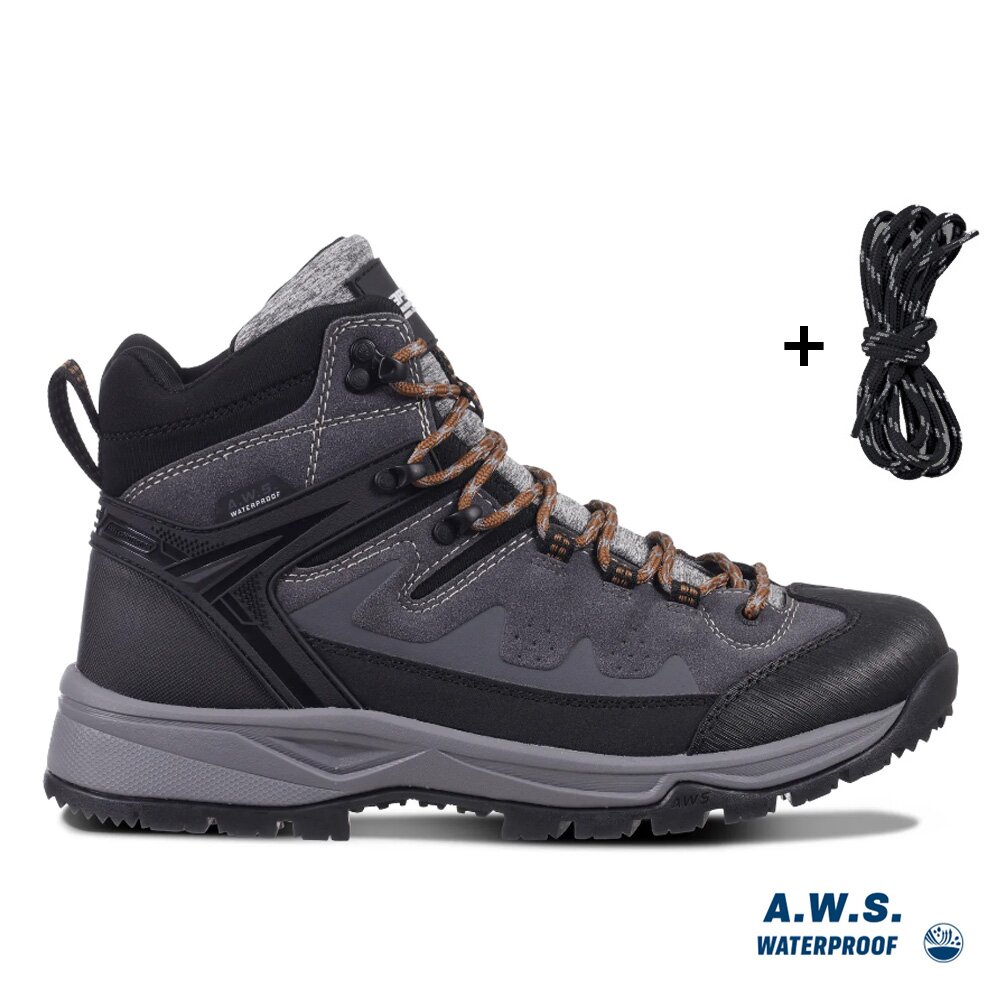 Icepeak - TYNNES Outdoor Boots wasserdichte Trekkingschuhe, grau von ICEPEAK