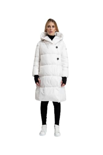ICEPORT IPWJ07001-0007 PRETTY WOMAN PADDED JACKET Jacket Damen BLANC DE BLANC Größe L von ICEPORT
