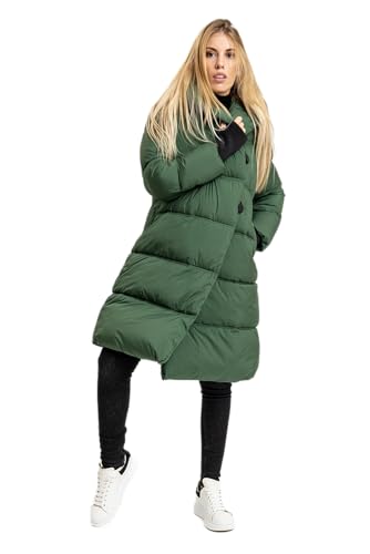 ICEPORT IPWJ07001-1642 PRETTY WOMAN PADDED JACKET Jacket Damen KOMBU GREEN Größe L von ICEPORT
