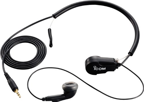 Icom Headset mit Halsmikrofon, Schwarz von ICOM