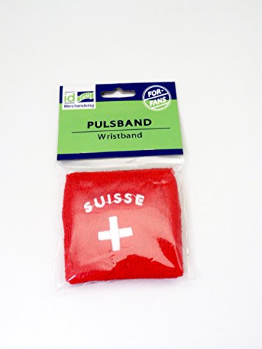 Pulsband, Schweißband, Wristband Schweiz, Suisse, Schwiiz, Switzerland von IDM