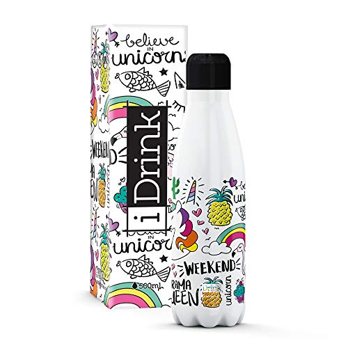 I-Drink, Thermoflasche für Jugendliche, Unisex, Standard von IDRINK