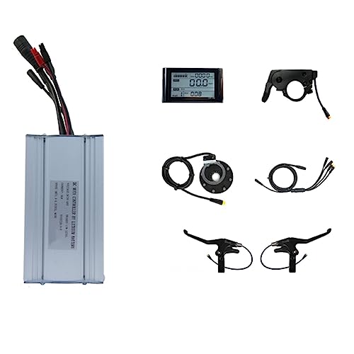 IEW 30 A wasserdichtes Head-Controller-Kit für Elektroroller, Ebike-Controller-Set, SW900 Display, Sinuswellen-Controller, 36/48 V, 1000 W von IEW