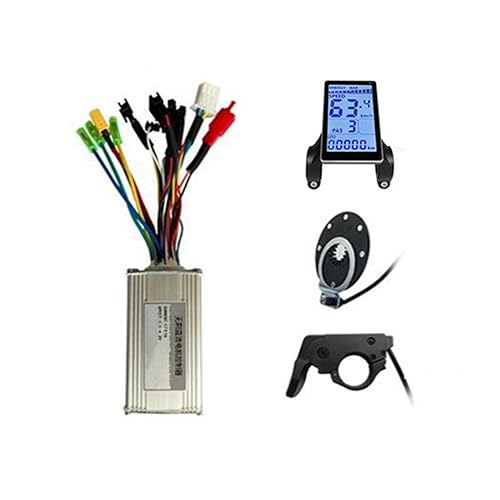 IEW Controller Kit Elektrofahrrad Elektroroller Kit LCD-M5 Display Controller 24/36/48V 17A 250W/350W Zubehör von IEW