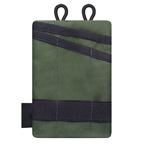IEW Mini Outdoor Pocket Organizer Pouch Multifunctional for Camping Hiking Mountaineering Card Key Tool Storage Bag Green von IEW