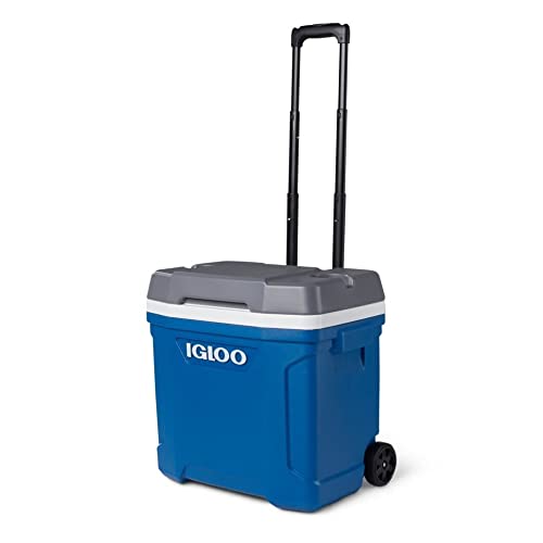 Igloo Latitude 30 Roller Kühlbox mit Rollen, 28 Liter, Blau von IGLOO