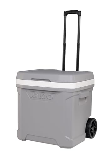 Igloo Profile 60 Kühlbox auf rädern, 56 Liter, Grau von IGLOO
