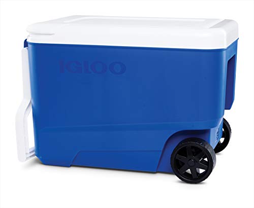 Igloo Wheelie Cool 38 Kühlbox mit Rollen, 36 Liter, Blau von IGLOO