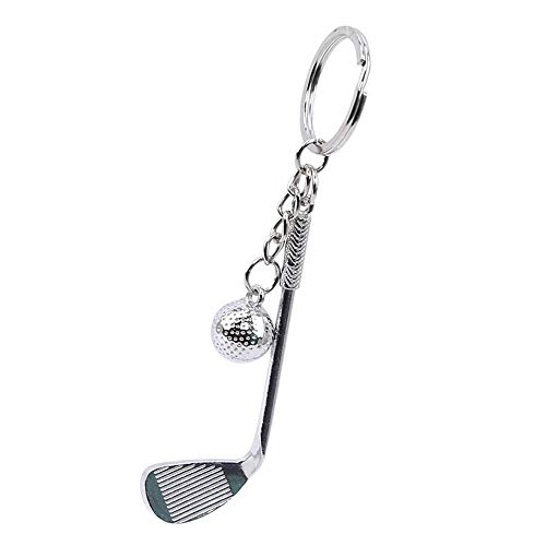 IKAAR Schlüsselanhänger Golfball Anhänger aus Metall Geschenk für Golfer von IKAAR