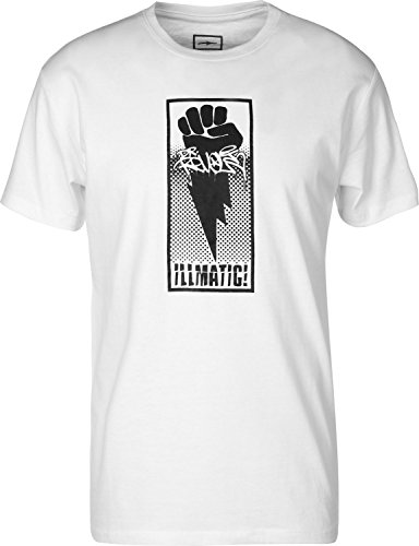 Illmatic Herren Revoltage T-Shirt, weiß, S von Illmatic