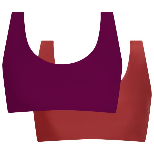 INASKA - Women's Top Pure - Bikini-Top Gr L lila/rot von INASKA