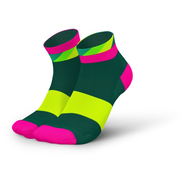 INCYLENCE - Ultralight Strides Short - Laufsocken Gr 35-38 grün von INCYLENCE