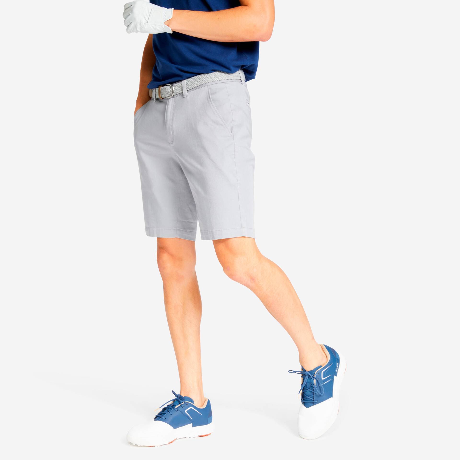 Herren Golf Shorts - MW500 grau von INESIS