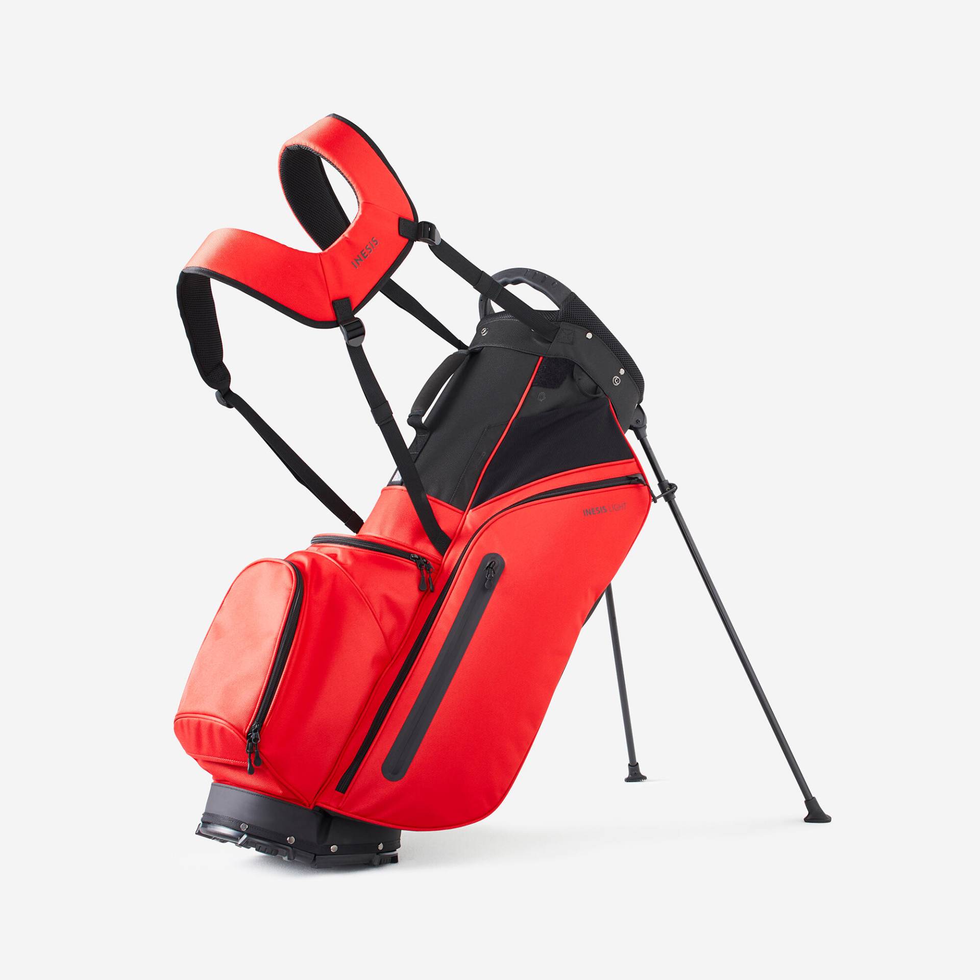 Golf Standbag Light rot von INESIS