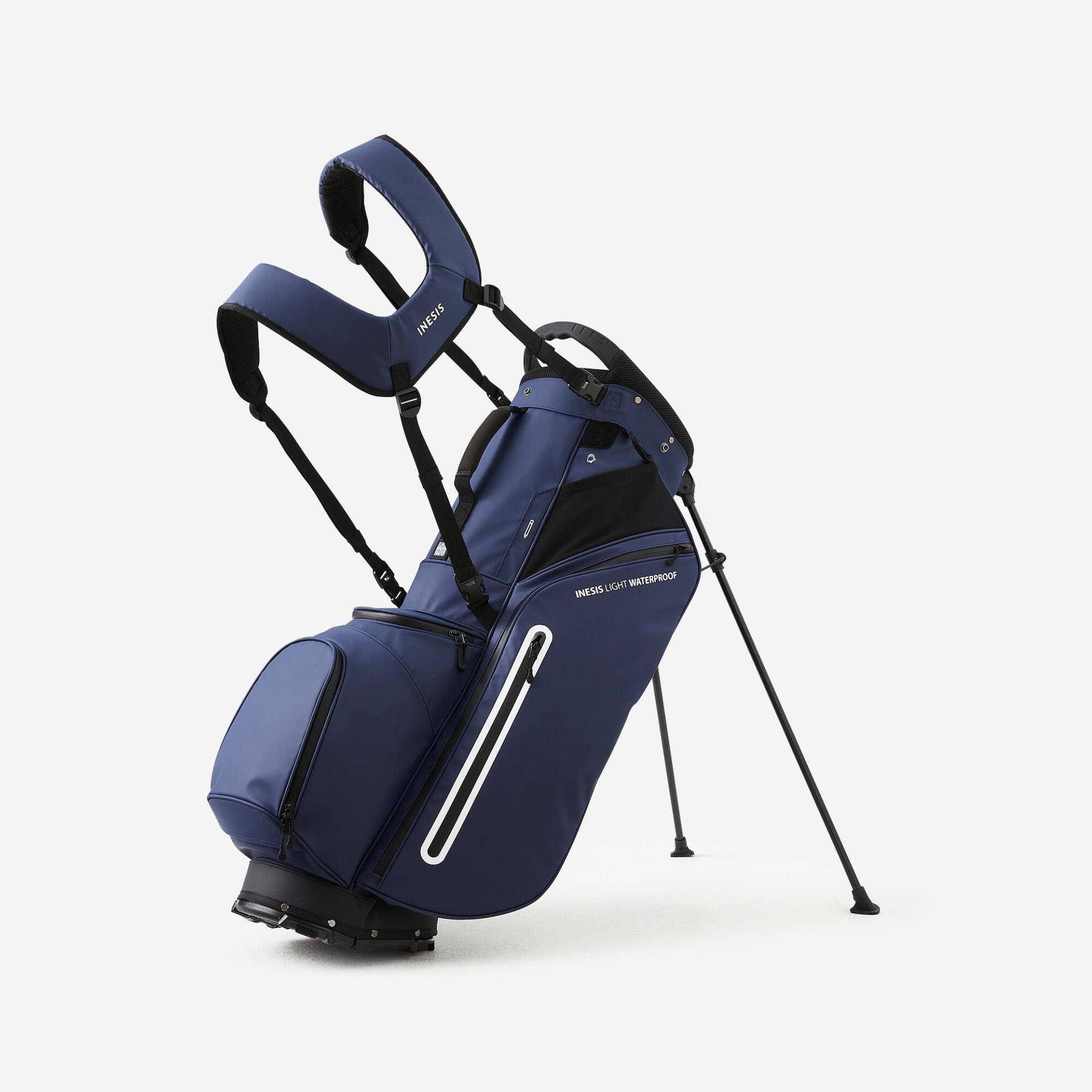 Golf Standbag Light wasserdicht marineblau von INESIS