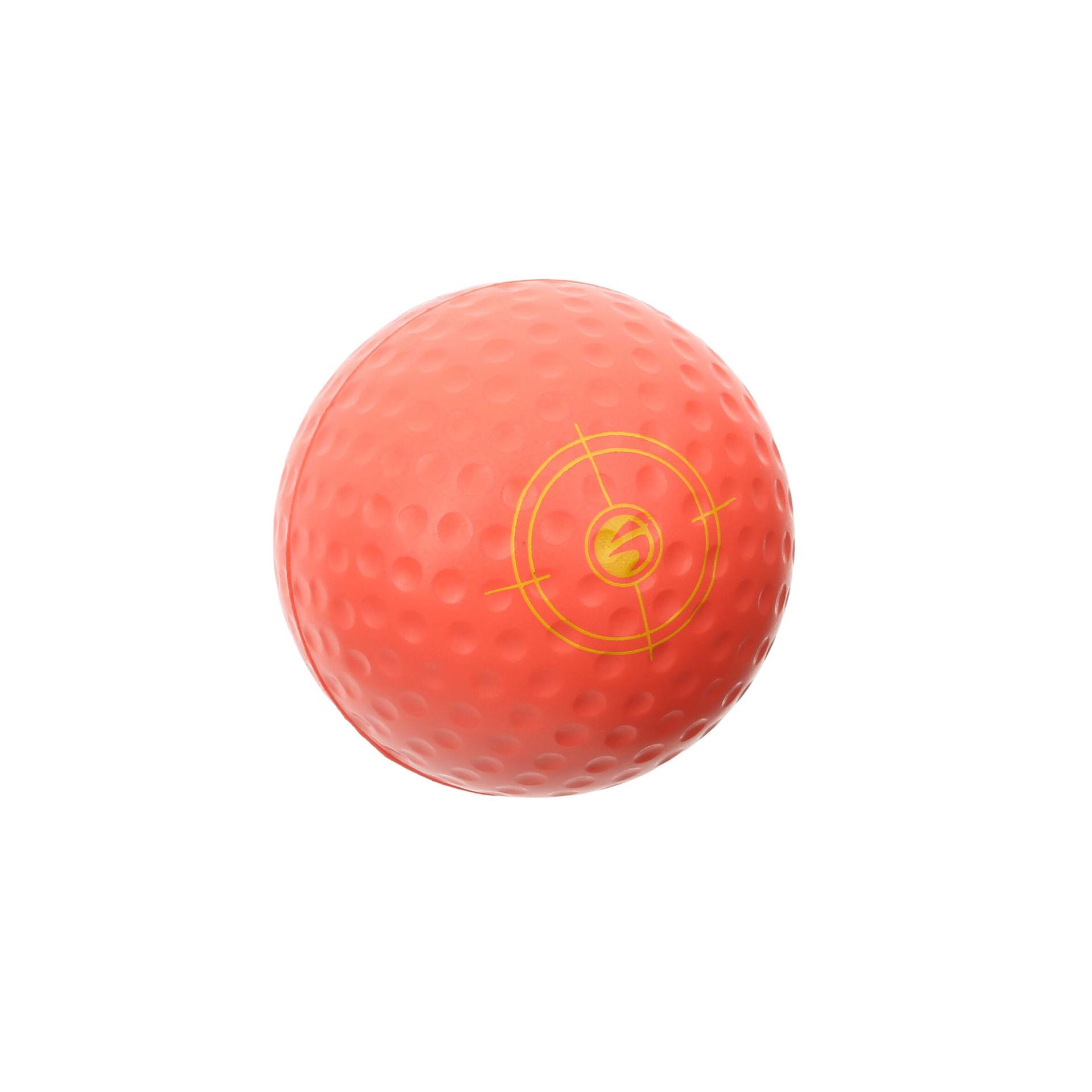 Golfball aus Schaumstoff Kinder 1 Stück orange von INESIS