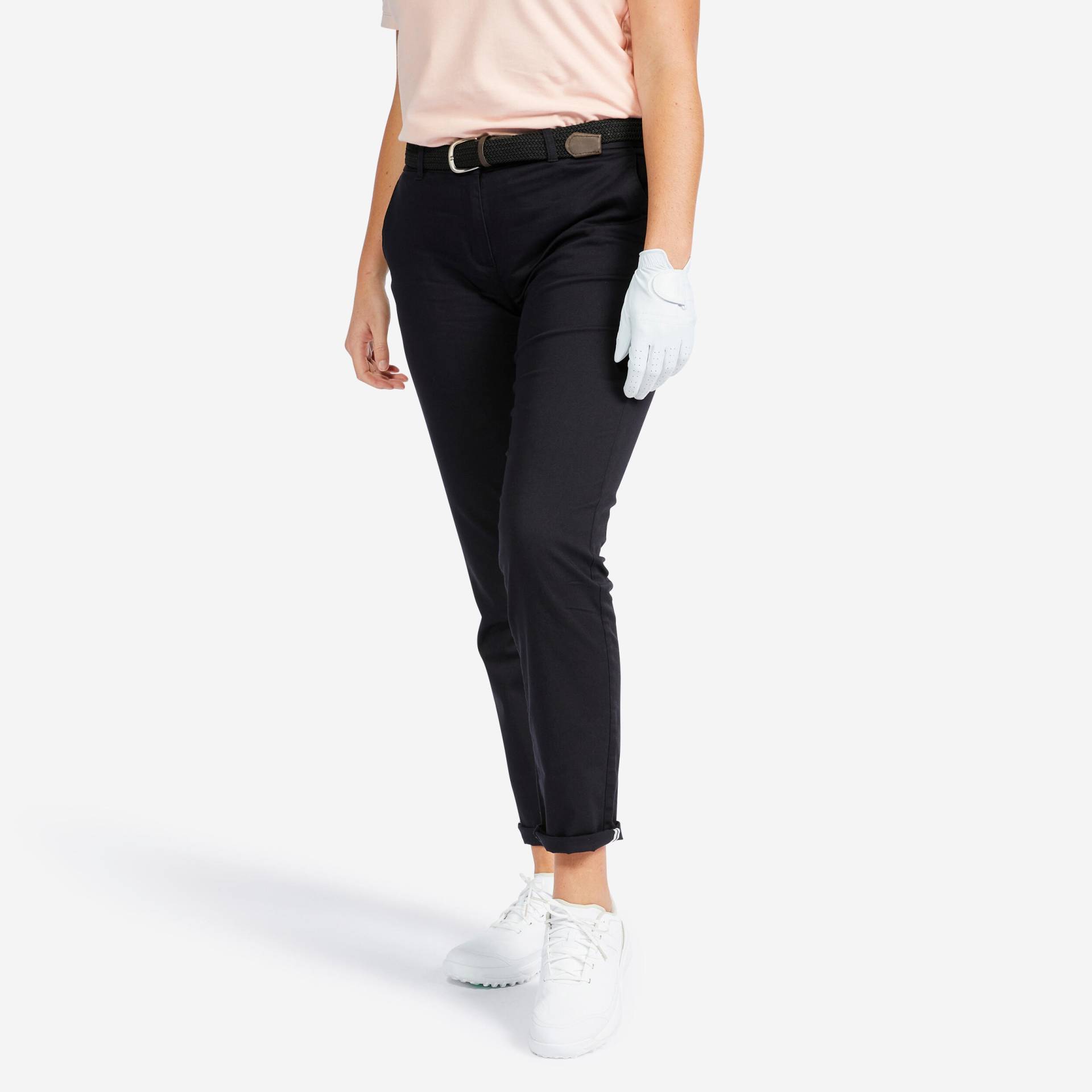 Damen Golfhose - MW500 schwarz von INESIS