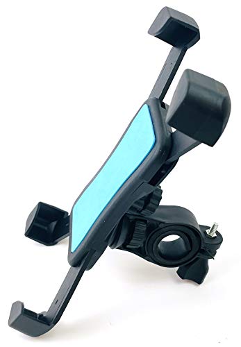 INION Fahrrad Handyhalterung für Lenkstange Lenker Handy Halterung für 3,5-8 Zoll Smartphone mit 360° Drehbar jurfahr (Blau) von INION