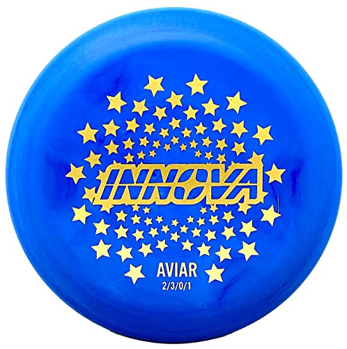 Innova DX Aviar Putt and Approach Disc Golf Limited Edition Innova Stars Logo Aviar und Mini (Farben variieren), 173-175g von INNOVA