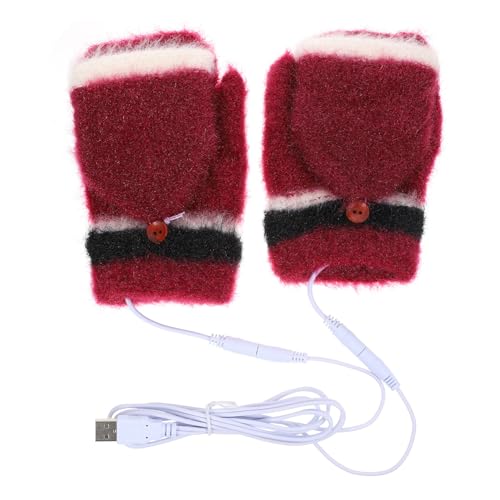 INOOMP 1 Paar Winterhandschuhe Handwärmer USB Beheizte Handschuhe von INOOMP