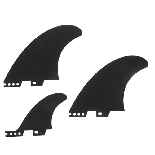 INOOMP 1 Set Universal Ersatz: 5,4 Zoll Abnehmbare Center Fin Für Aufblasbare Board Kajak Kanu Anfänger Schwarz von INOOMP