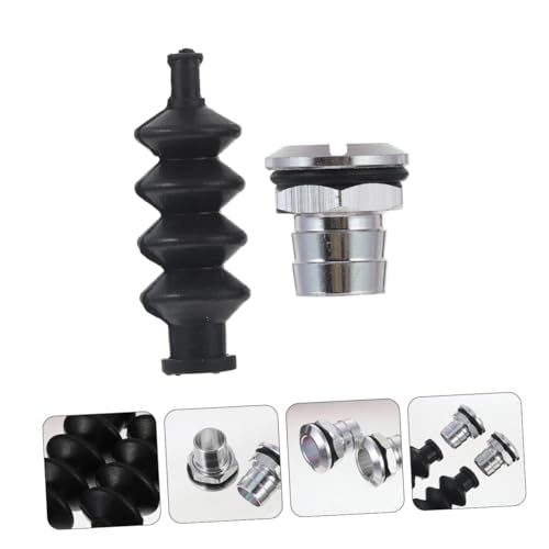 INOOMP 2 Sätze wasserdichte Gummidichtung Organ Abdeckung mit Aluminiumhalterung Rc Boot Push Rod Schutz Versiegelung Zubehör von INOOMP
