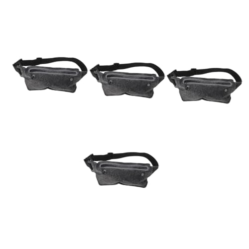 INOOMP 4Er Pack Ultradünne Lauf Hüfttasche Tragbare Hüfttasche Laufgürtel Für Damen Laufgürtel Damen Tasche Für Taille Atmungsaktive Hüfttasche Hüftgürteltasche Hüfttasche Für von INOOMP