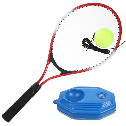 INOOMP Tennistrainer-Rebound-Ball Mit Schläger Tennis-Übungs-Rebounder Tennis-Trainingsausrüstung Tenniskinder Tennisschläger von INOOMP