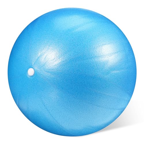 INOOMP Yoga-Ball Kernball Pilates Kleiner Trainingsball Tragbarer Mini-Übungsball PVC-Pilatesball Fitness-Balance-Ball Stabilitätstrainer-Ball von INOOMP