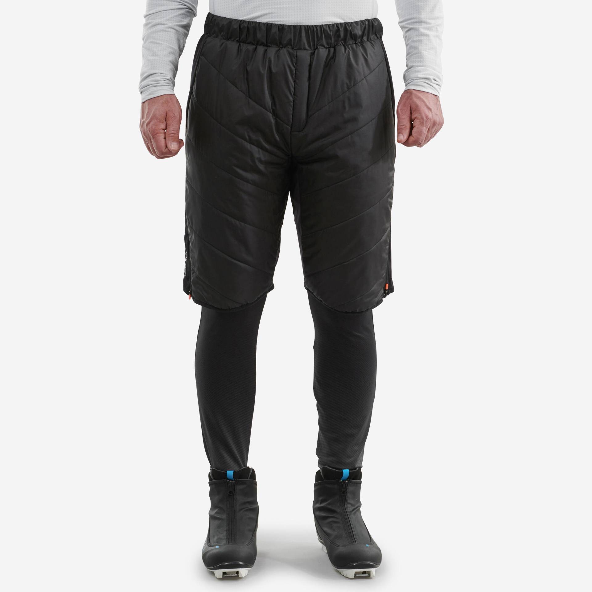 Langlaufshorts Herren warm - XC S 500 schwarz von INOVIK