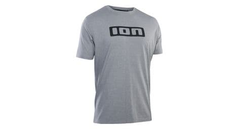 ion logo dr kurzarmtrikot grau von ION