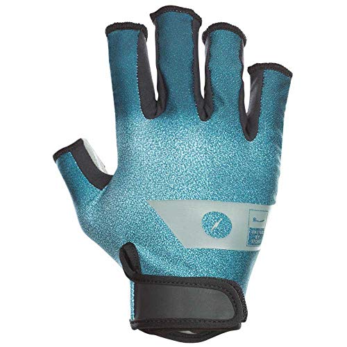 Unbekannt ION Amare Half Finger Neopren Handschuhe-Green/Blue-L von Ion