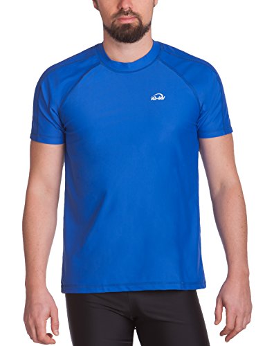 IQ UV Herren IQ-UV 300 Shirt Kurzarm Loose Fit UV T-Shirt, dark-blue, XXL von iQ-UV