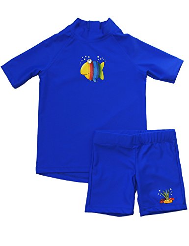 iQ-UV Kinder UV Kleidung 300 Set Kiddys Mia Carlo, Deep-Blue, 92 von iQ-Company