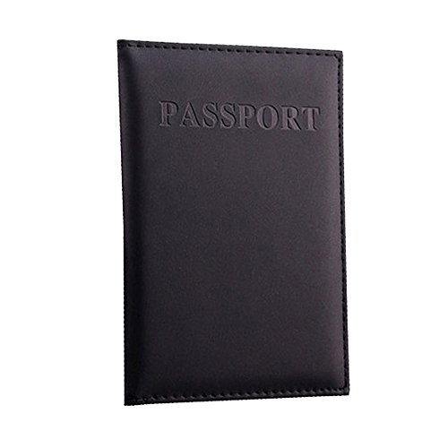 IQYU Taschen Regenschirm Automatik Damen Passport ID Protektor Beautiful Card dedizierte Abdeckungshaltertasche Männer Umhängetaschen (Black, One Size) von IQYU