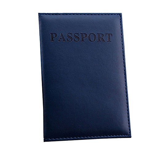 IQYU Taschen Regenschirm Automatik Damen Passport ID Protektor Beautiful Card dedizierte Abdeckungshaltertasche Männer Umhängetaschen (Dark Blue, One Size) von IQYU