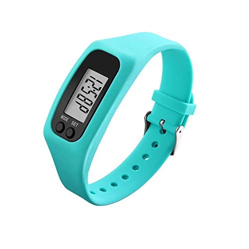 Aktivitätstracker Armband, Schrittzähler ohne app und Handy kein Bluetooth Pedometer Fitness Uhr Schrittzähler Sportuhr Band Fitness Tracker (Color : 6, Size : 24 * 3) von IRON JF