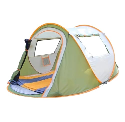 Camping Zelt Strandzelt Campingzelt, Automatisches Pop-Up-Zelt, Tragbares Familien-Kuppelzelt Für 3–4 Personen, Wandern Im Freien Tragbares Zelt für Reisen von IRYZE