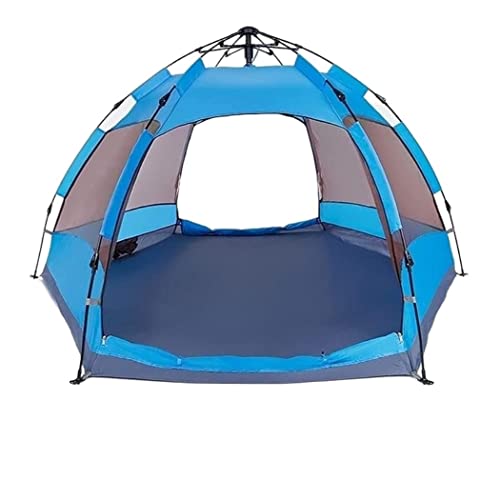 Camping Zelt Strandzelt Wasserdichtes Campingzelt Automatisches Sofortzelt Erweitern Sie Das Foyer Für 3-4 Personen Familie Wandern Outdoor-Zelt Tragbares Zelt für Reisen von IRYZE