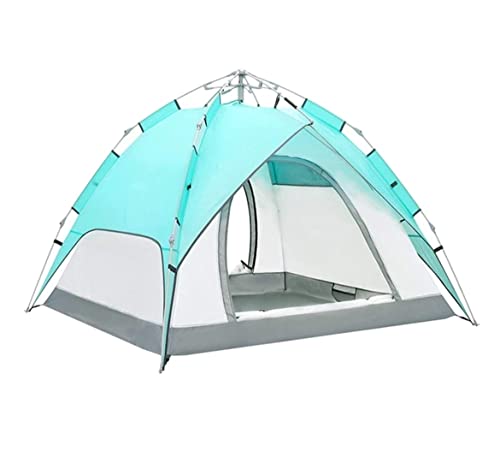 Camping Zelt Strandzelt Zelt Im Freien Automatisches Schnellöffnungszelt Campingbedarf Campingzelt Selbstfahrendes Zelt Für Zu Hause Tragbares Zelt für Reisen (Color : Blue, Size : 210 * 190 * 125cm) von IRYZE