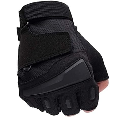 IRYZE Sporthandschuhe Handschuhe Für Männer, Gewichtheberhandschuhe Für Workout, Training, Fitness, Fitnessstudio Handschuhe Motocross (Color : Black, Size : XL) von IRYZE