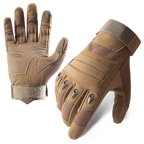 ISAKEN Taktische Handschuhe Motorradhandschuhe Militär Handschuhe Handschuhe Touchscreen Airsoft Handschuhe Atmungsaktiven Handschuhe Sommer für Paintball, Motorrad, Wandern und Outdoor von ISAKEN