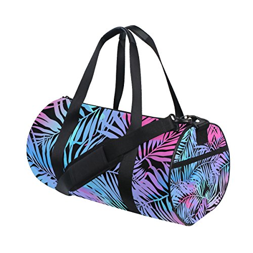 ISAOA Turnbeutel Tropical Palms Sport Duffel Bag für Damen und Herren von ISAOA