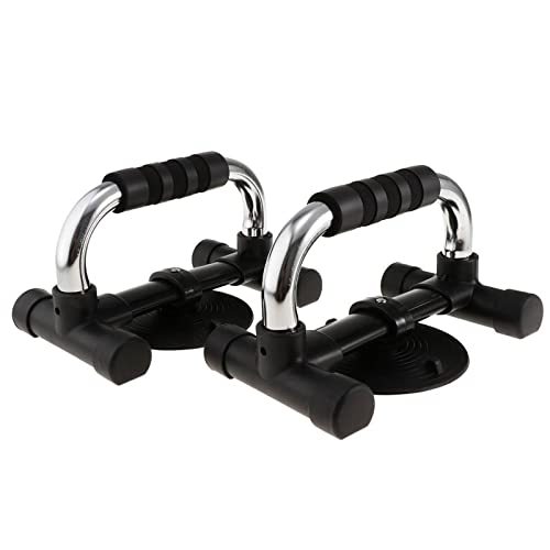 ISCBAFYX 1 Paar professionelle Fitness-Push-Up-Ständer, Liegestütz-Ständer, Sit-Up-Bars mit bequemem Griff und Saugnapf von ISCBAFYX